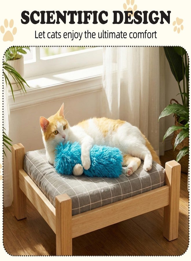Leitee 12 Pcs Cat Toys Pillows with 1 Cat Paw Gift Storage Bags Set Interactive Kitty Toys Variety Furry Color Soft and Durable for Kitty Exercise Valentine's Day Plush Gifts - Image 3